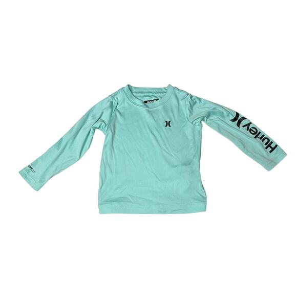 Hurley Long Sleeve Rashguard Shirt 2T Toddler Swimwear Swim Top - Picture 1 of 6